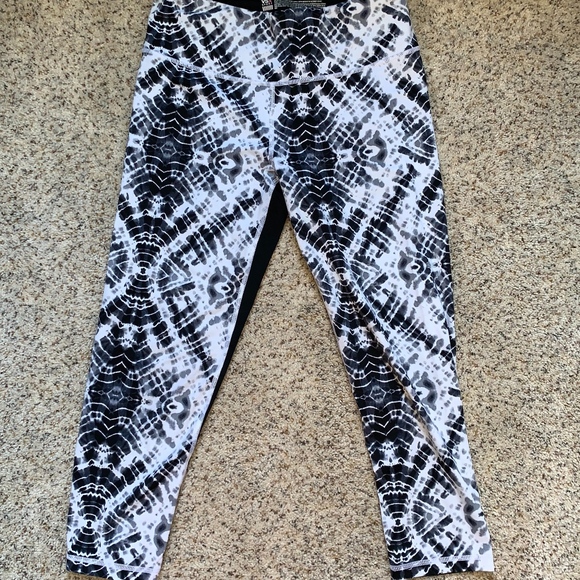 VSX Sport - Black & White printed Athletic Pants - Picture 1 of 3